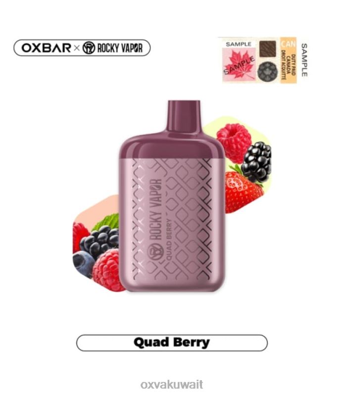 OXVA OXBAR 4500 Oxva Kuwait رباعية التوت R44NF31