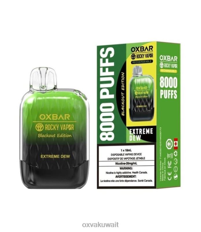 OXVA OXBAR G8000 Oxva فيب الندى الشديد R44NF43