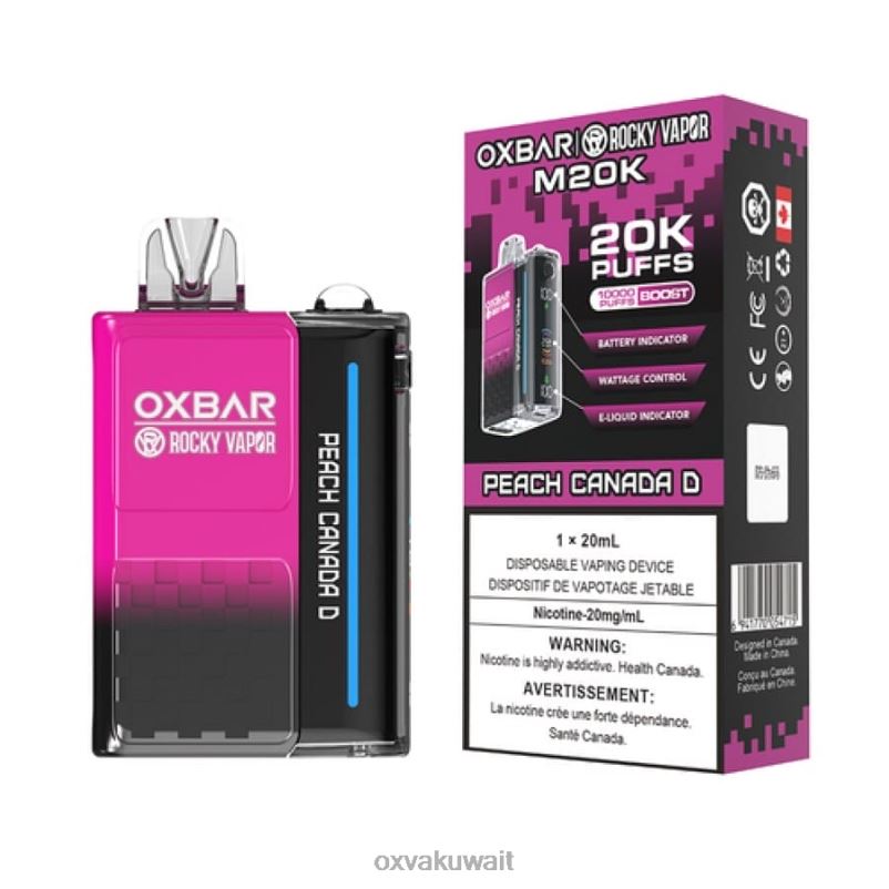 OXVA OXBAR M20K Oxva Review الخوخ كندا د R44NF6