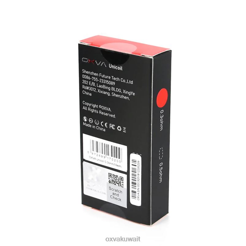 OXVA Oxva Review أحمر R44NF116 com.unicoil