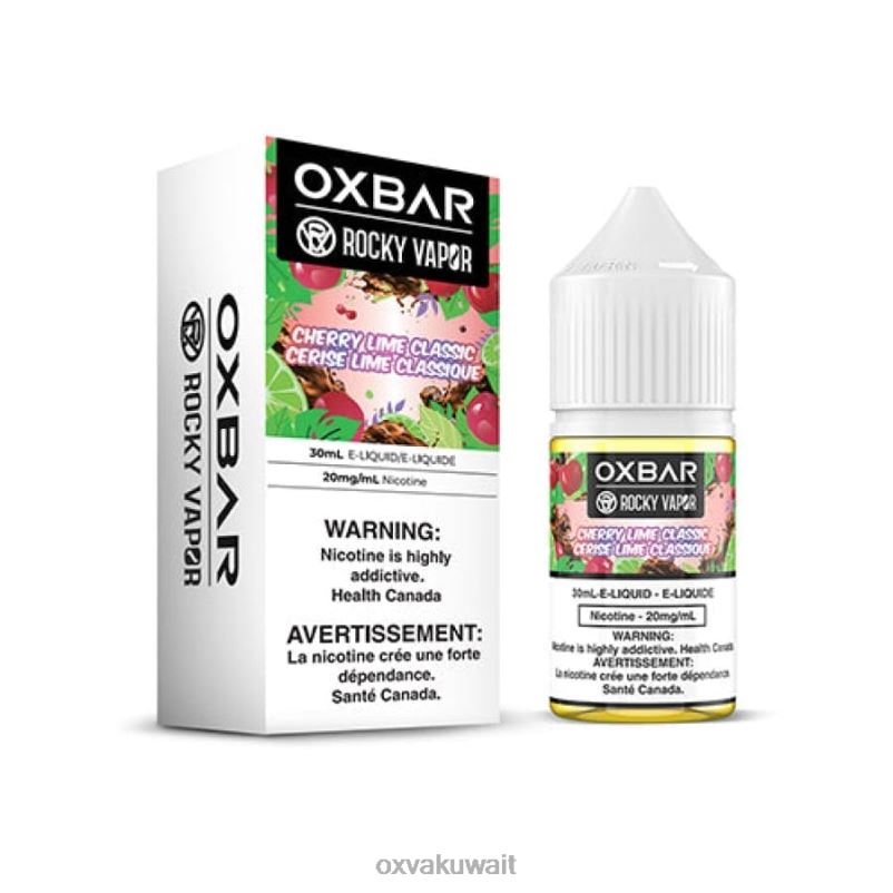 OXVA OXBAR Oxva Vape Flavors الكرز الجير الكلاسيكي R44NF49 30 مل ملح نيكوتين