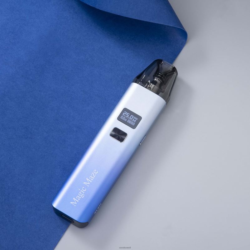 OXVA MAGIC MAZE XLIM Oxva Vape Flavors ثلجي البياض، إكتسى بالجليد R44NF130 طقم جراب