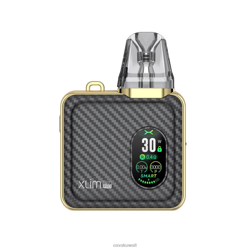 OXVA XLIM SQ PRO Oxva Vape Flavors الكربون الذهبي R44NF89 عدة